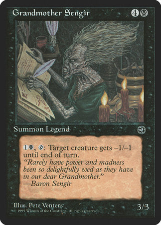 Grandmother Sengir [Homelands] | Tabernacle Games