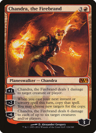 Chandra, the Firebrand [Magic 2012] | Tabernacle Games