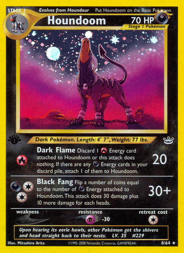 Houndoom (8/64) [Neo Revelation 1st Edition] | Tabernacle Games