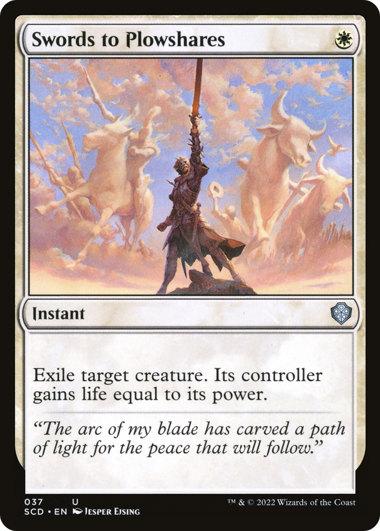 Swords to Plowshares [Starter Commander Decks] | Tabernacle Games