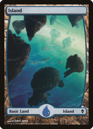 Island (234) - Full Art [Zendikar] | Tabernacle Games