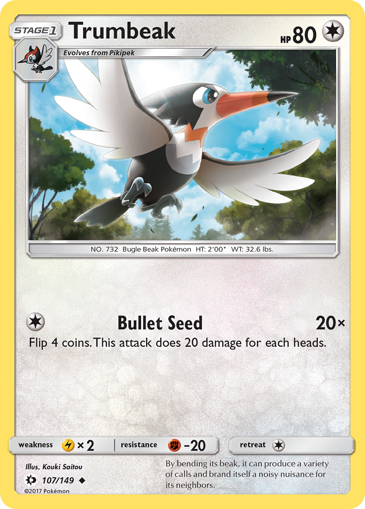 Trumbeak (107/149) [Sun & Moon: Base Set] | Tabernacle Games