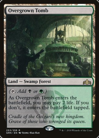 Overgrown Tomb [Guilds of Ravnica] | Tabernacle Games