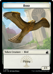 Bird // Centaur Double-Sided Token [Ravnica Remastered Tokens] | Tabernacle Games