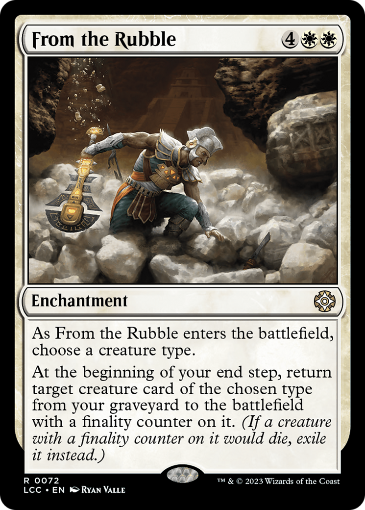 From the Rubble [The Lost Caverns of Ixalan Commander] | Tabernacle Games