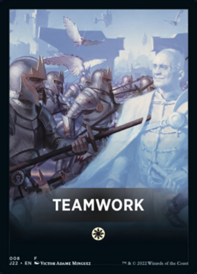 Teamwork Theme Card [Jumpstart 2022 Front Cards] | Tabernacle Games