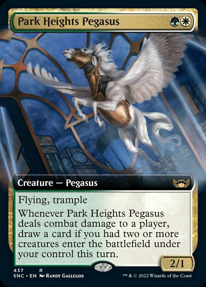 Park Heights Pegasus (Extended Art) [Streets of New Capenna] | Tabernacle Games