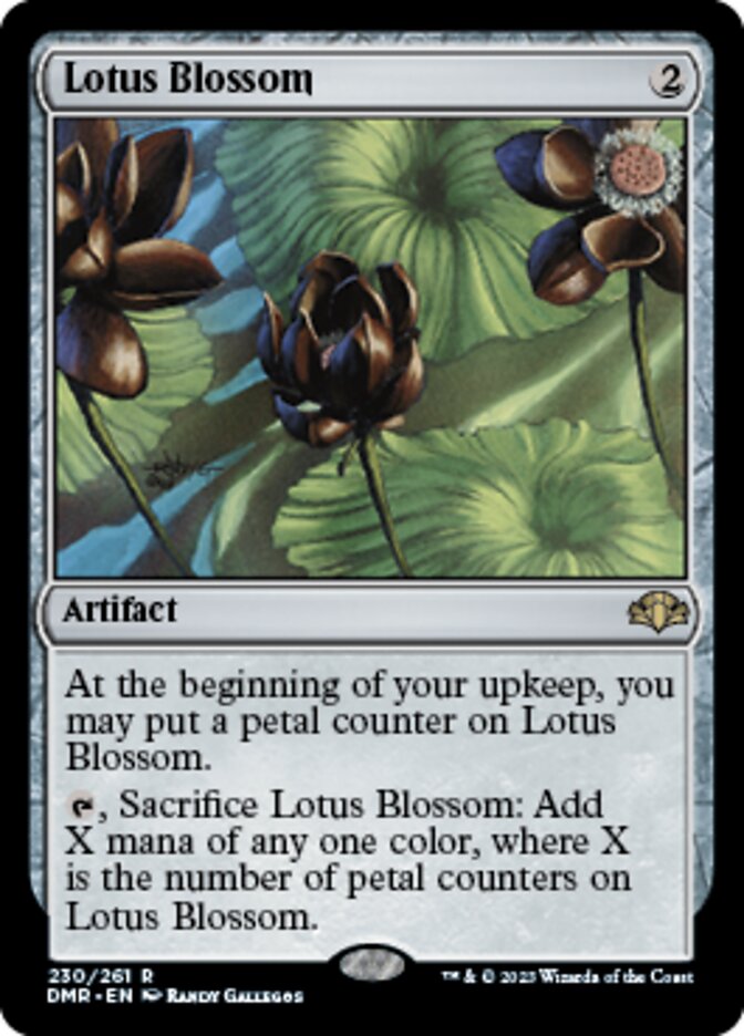 Lotus Blossom [Dominaria Remastered] | Tabernacle Games