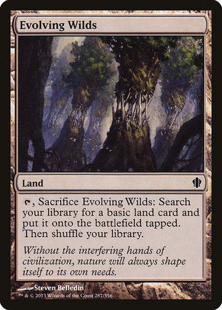 Evolving Wilds [Commander 2013] | Tabernacle Games