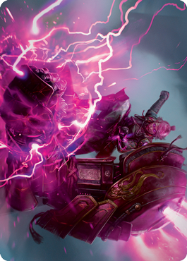 Voltage Surge Art Card [Kamigawa: Neon Dynasty Art Series] | Tabernacle Games