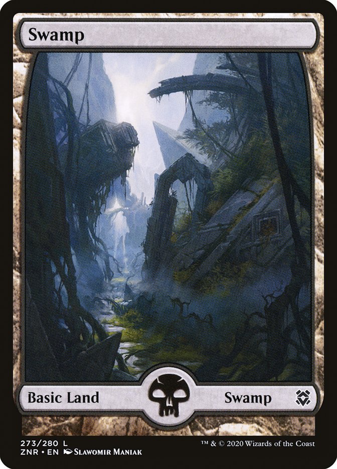 Swamp (273) [Zendikar Rising] | Tabernacle Games