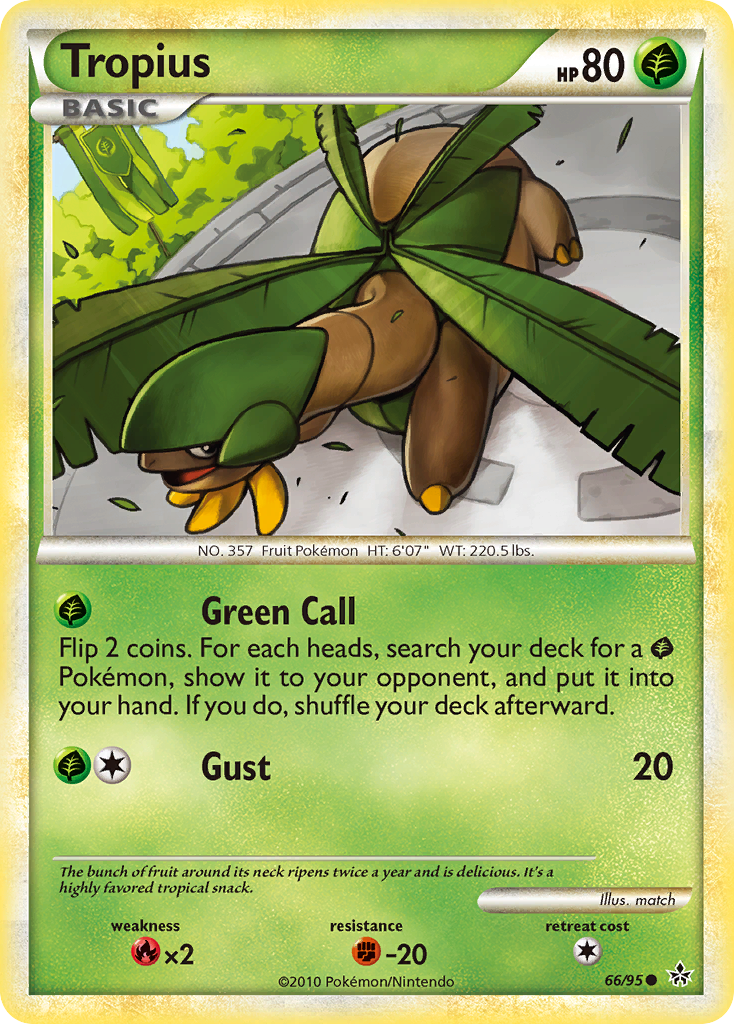 Tropius (66/95) [HeartGold & SoulSilver: Unleashed] | Tabernacle Games