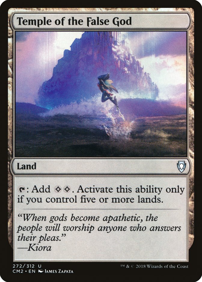 Temple of the False God (272/312) [Commander Anthology Volume II] | Tabernacle Games