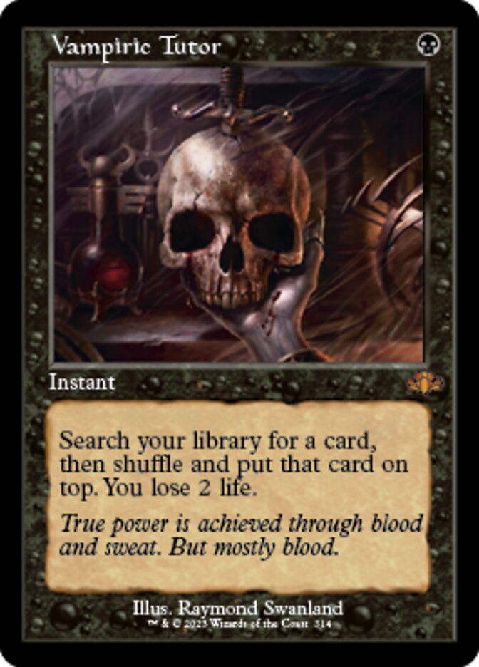 Vampiric Tutor (Retro) [Dominaria Remastered] | Tabernacle Games