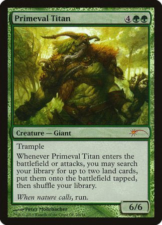 Primeval Titan [Grand Prix Promos] | Tabernacle Games