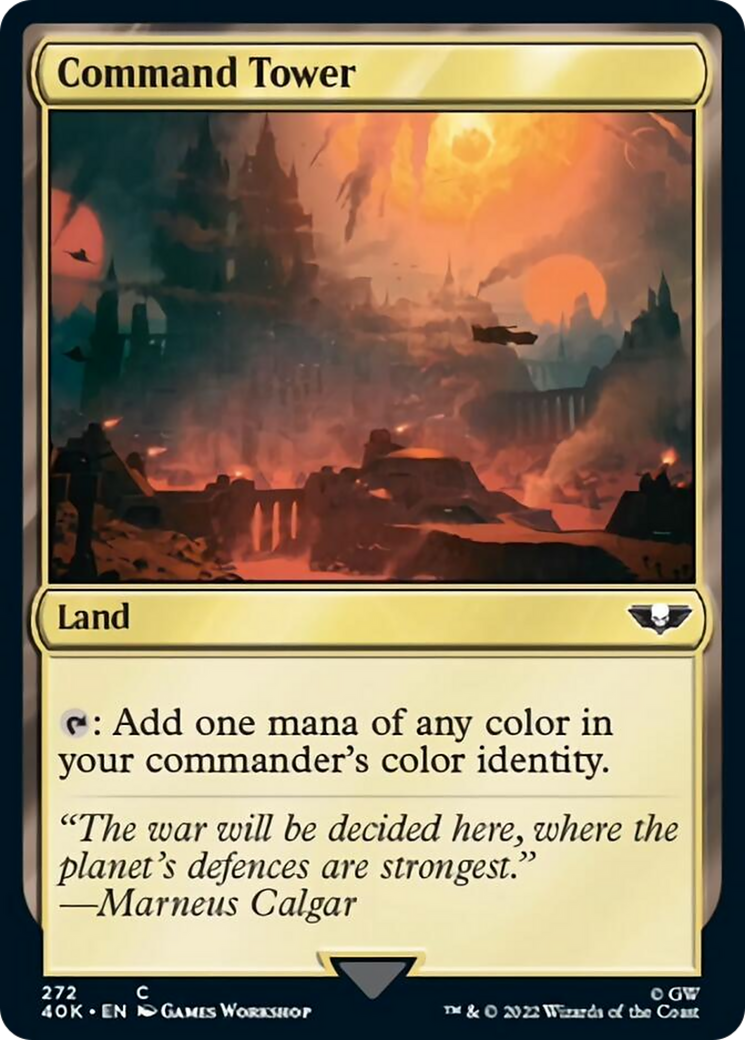 Command Tower (272) [Universes Beyond: Warhammer 40,000] | Tabernacle Games