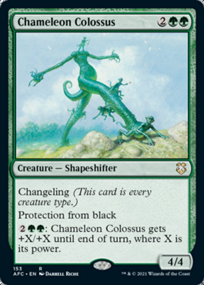 Chameleon Colossus [Dungeons & Dragons: Adventures in the Forgotten Realms Commander] | Tabernacle Games