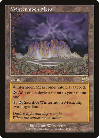 Wintermoon Mesa [Prophecy] | Tabernacle Games