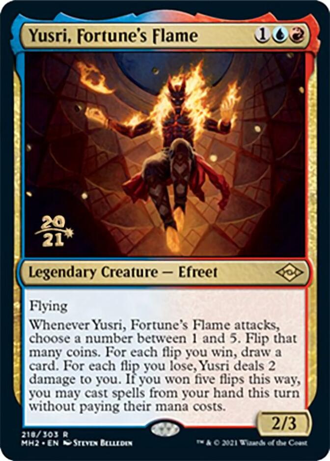 Yusri, Fortune's Flame [Modern Horizons 2 Prerelease Promos] | Tabernacle Games