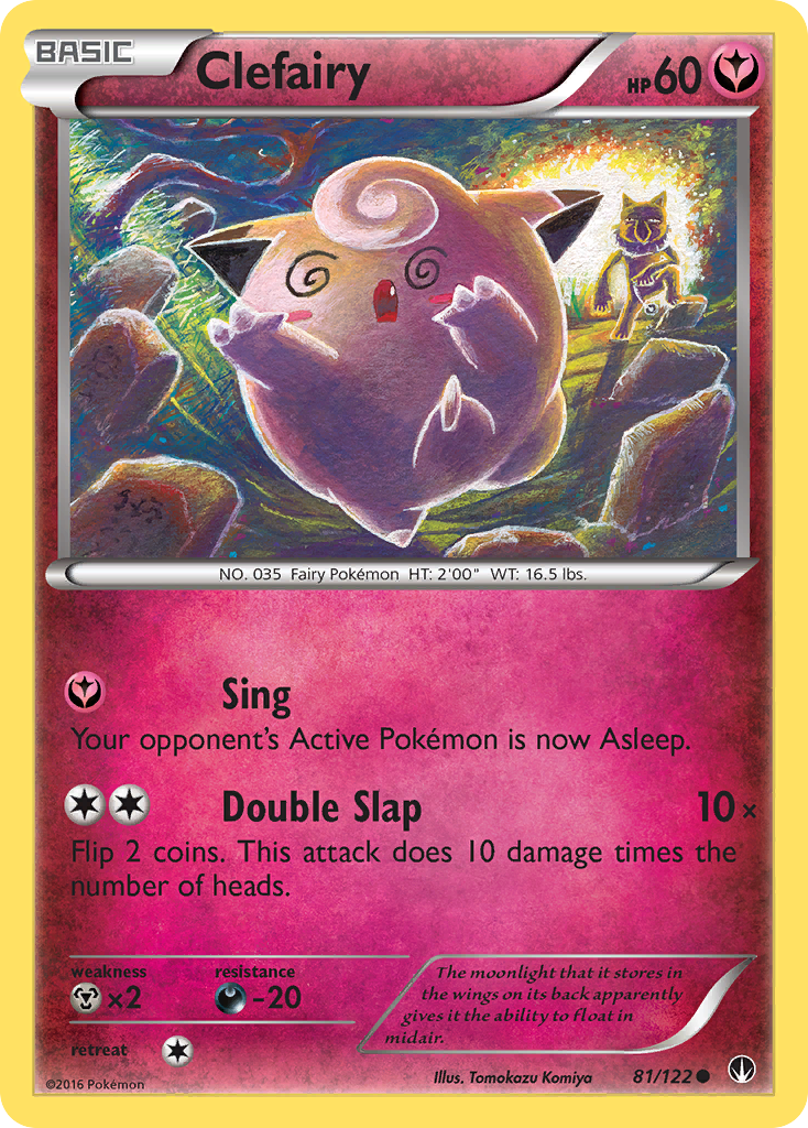 Clefairy (81/122) [XY: BREAKpoint] | Tabernacle Games