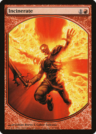 Incinerate [Magic Player Rewards 2008] | Tabernacle Games