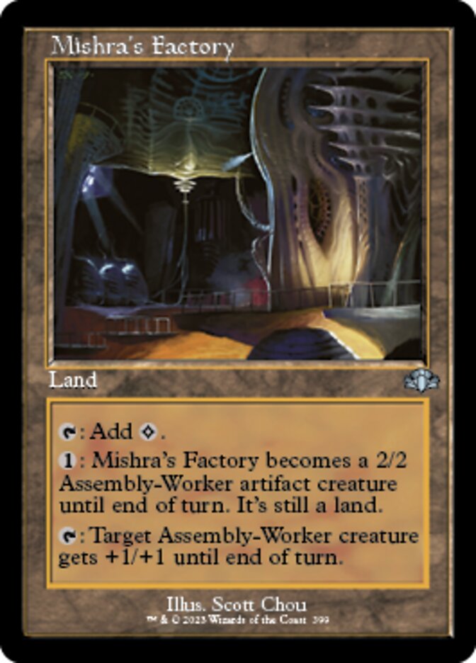 Mishra's Factory (Retro) [Dominaria Remastered] | Tabernacle Games