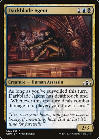 Darkblade Agent [Guilds of Ravnica] | Tabernacle Games