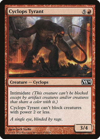 Cyclops Tyrant [Magic 2014] | Tabernacle Games