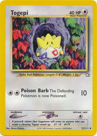 Togepi (51/111) [Neo Genesis Unlimited] | Tabernacle Games