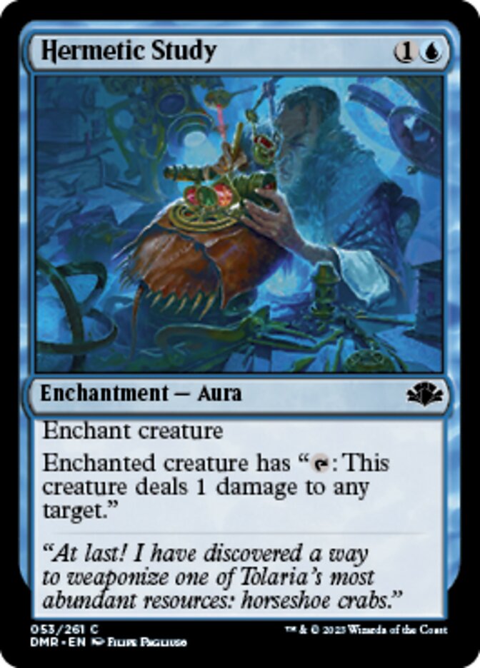Hermetic Study [Dominaria Remastered] | Tabernacle Games