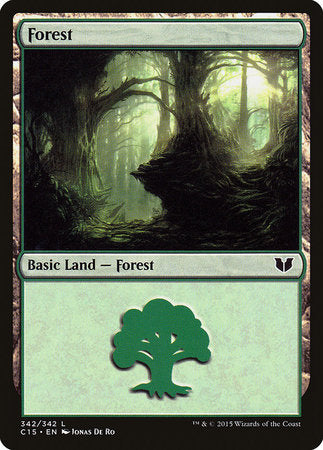 Forest (342) [Commander 2015] | Tabernacle Games