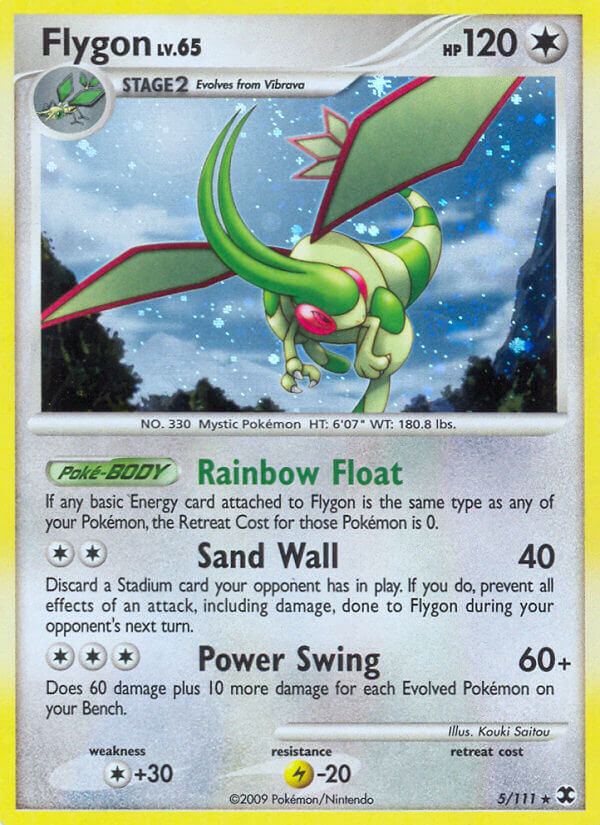 Flygon (5/111) (Theme Deck Exclusive) [Platinum: Rising Rivals] | Tabernacle Games