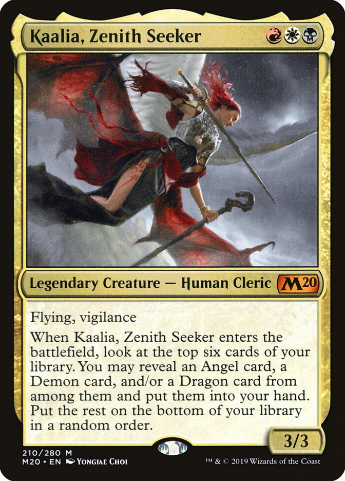 Kaalia, Zenith Seeker [Core Set 2020] | Tabernacle Games