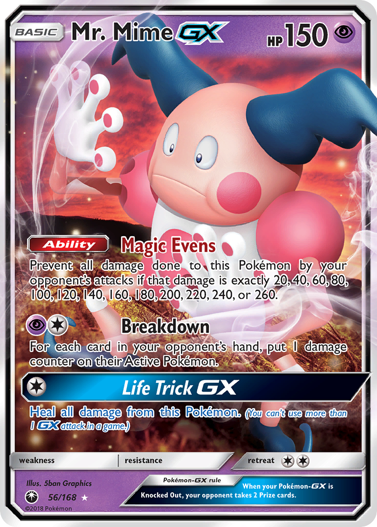 Mr. Mime GX (56/168) [Sun & Moon: Celestial Storm] | Tabernacle Games