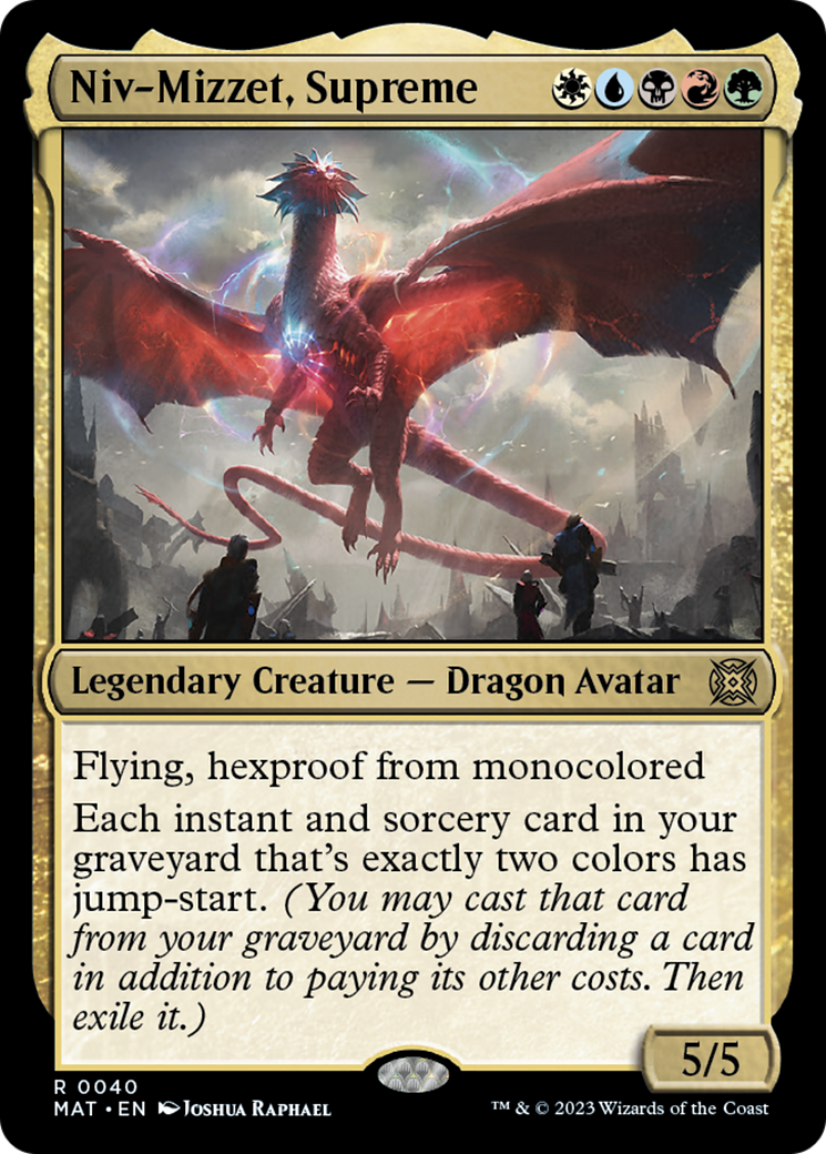 Niv-Mizzet, Supreme [March of the Machine: The Aftermath] | Tabernacle Games