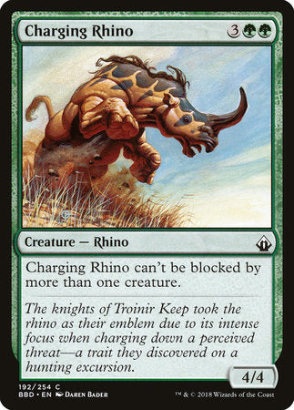 Charging Rhino [Battlebond] | Tabernacle Games