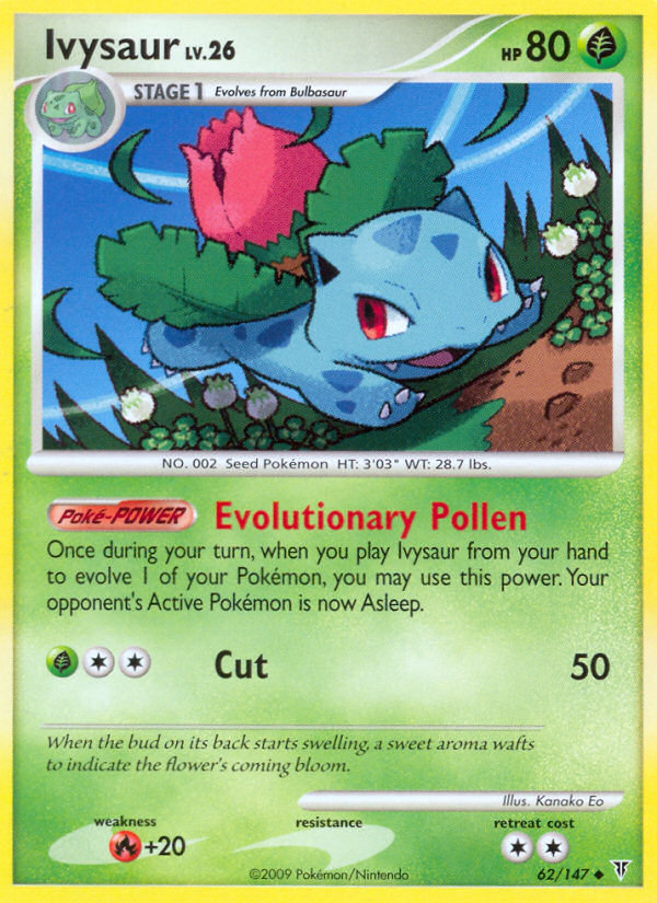 Ivysaur (62/147) [Platinum: Supreme Victors] | Tabernacle Games