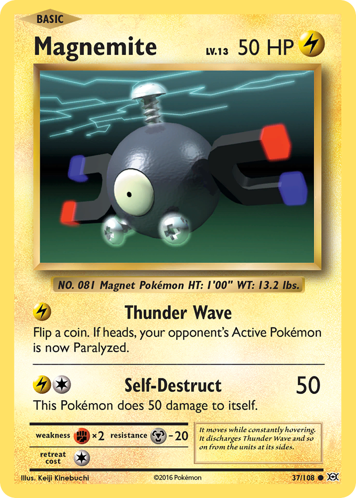 Magnemite (37/108) [XY: Evolutions] | Tabernacle Games