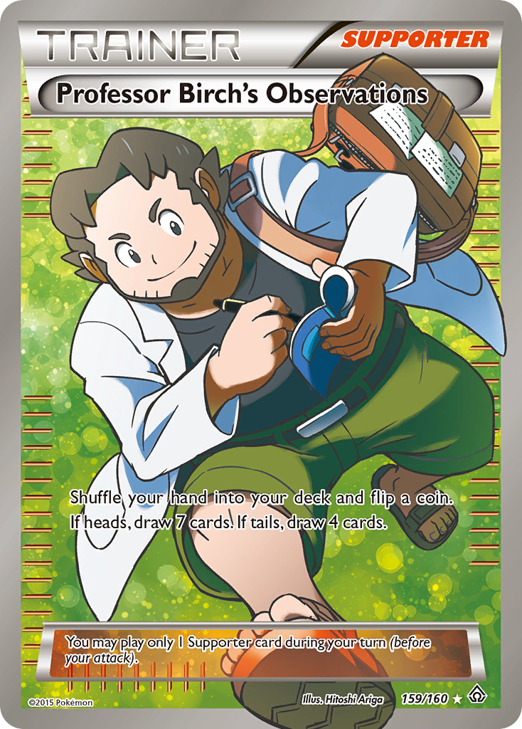 Professor Birch's Observations (159/160) [XY: Primal Clash] | Tabernacle Games
