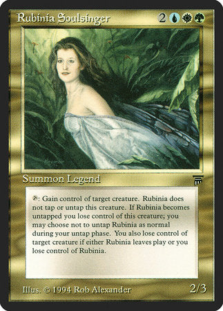 Rubinia Soulsinger [Legends] | Tabernacle Games