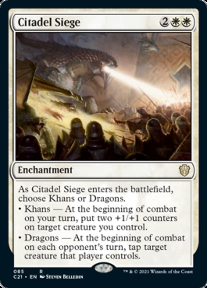 Citadel Siege [Commander 2021] | Tabernacle Games