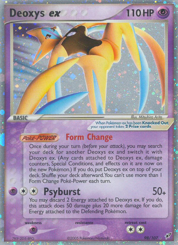 Deoxys ex (98/107) [EX: Deoxys] | Tabernacle Games