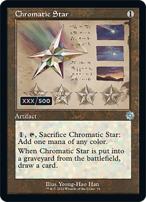 Chromatic Star (Retro Schematic) (Serial Numbered) [The Brothers' War Retro Artifacts] | Tabernacle Games