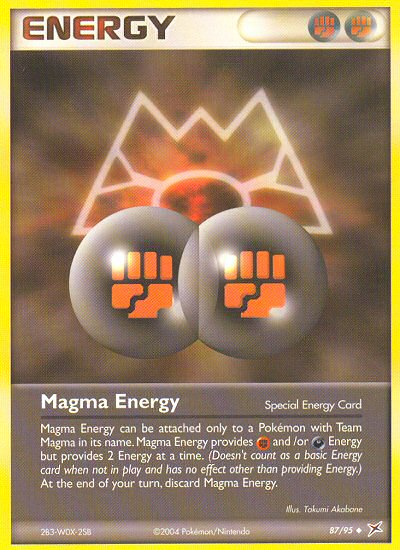 Magma Energy (87/95) [EX: Team Magma vs Team Aqua] | Tabernacle Games