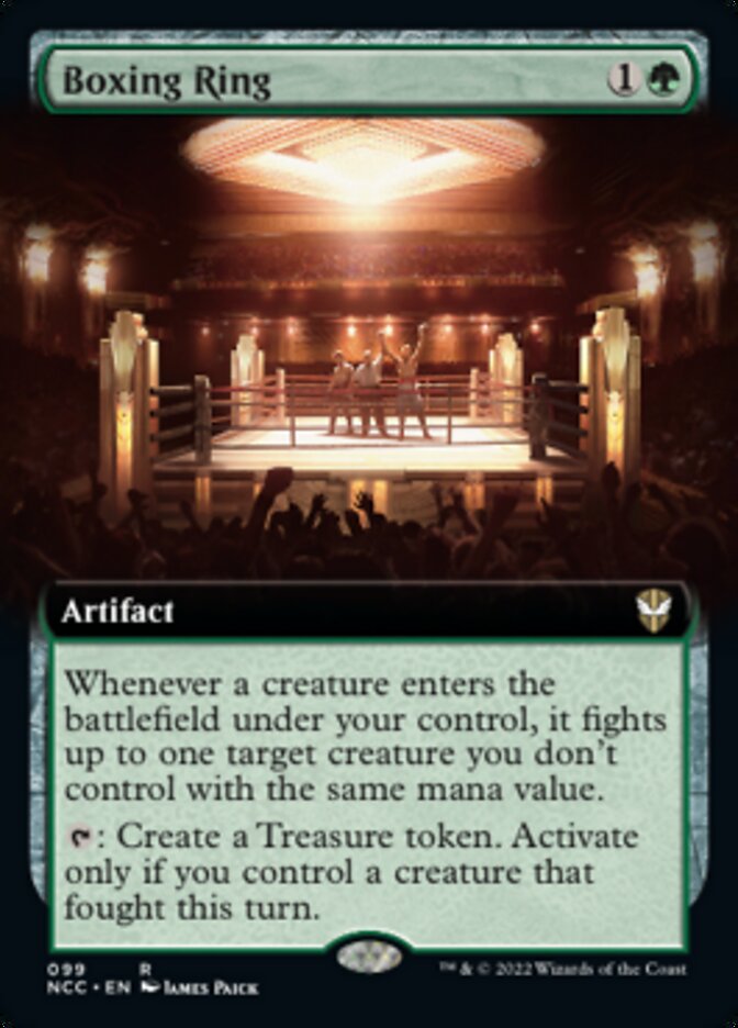 Boxing Ring (Extended Art) [Streets of New Capenna Commander] | Tabernacle Games
