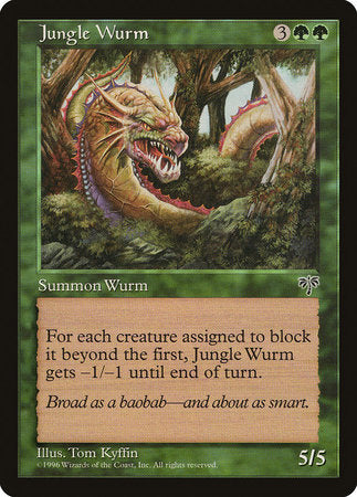 Jungle Wurm [Mirage] | Tabernacle Games