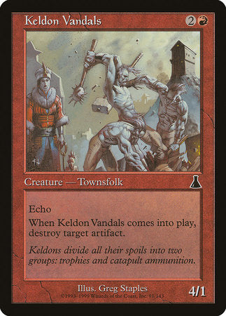 Keldon Vandals [Urza's Destiny] | Tabernacle Games