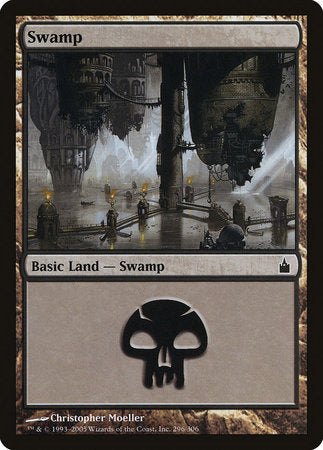 Swamp (296) [Ravnica: City of Guilds] | Tabernacle Games