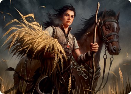 Ambitious Farmhand Art Card [Innistrad: Midnight Hunt Art Series] | Tabernacle Games