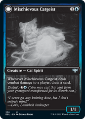 Mischievous Catgeist // Catlike Curiosity [Innistrad: Double Feature] | Tabernacle Games